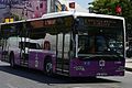 Bus in the old purple livery (Private Public Bus).