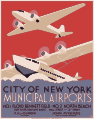 Image 3Poster about air service, in 1937 (from History of New York City (1898–1945))