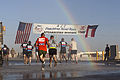2013 running of the Peachtree Road Race in Afghanistan