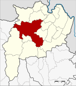 District location in Chiang Rai province
