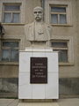 Bust of Taras Shevchenko in Negostina.