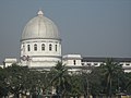 Dome of GPO from across Lal Dighi