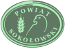 Official logo of Sokołów County