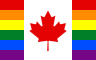 Canada Canadian pride Flag[154][155][156]