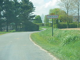 The road into Canteleux