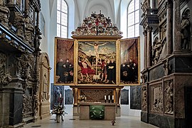 part of: Epitaph-altarpiece of Johann Friedrich the Magnanimous in the Weimar parish church St. Peter and Paul 
