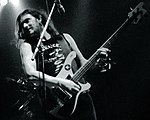 Motörhead's Lemmy Kilmister, a reference figure for the movement, in 1982