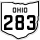 State Route 283 marker