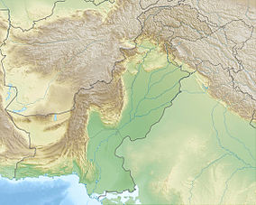 Map showing the location of Khunjerab National Park