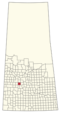 Location of the RM of Harris No. 316 in Saskatchewan