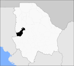 Municipality of Temósachic in Chihuahua