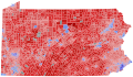2010 Pennsylvania gubernatorial election by precinct