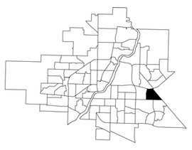 College Park East location map