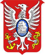 Coat of arms of Holmestrand Municipality (1898-2019)