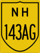 National Highway 143AG shield}}