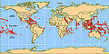 Image 81Distribution of coral reefs (from Coral reef fish)
