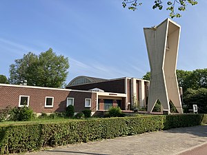 Adventkerk, The Hague, the Netherlands, by K.L. Sijmons, 1954
