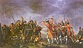 Battle of Culloden painted by David Morier