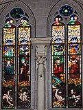 Window of martyrs in Fribourg, Switzerland