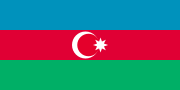 1991, as flag of the Republic of Azerbaijan