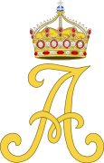Monogram of the Königin Augusta Garde-Grenadier-Regiment Nr.4