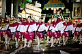 Female dance team (a component of the ren)