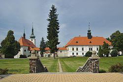 Church of the Nativity of the Virgin Mary and Konice Castle