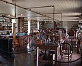 Upper level of Thomas Edison's Menlo Park Laboratory