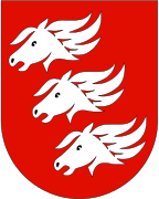 Coat of arms of Skedsmo Municipality (1974-2019)