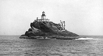 Tillamook Rock Light in 1891