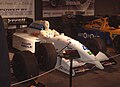 A Tyrrell from 1993 season painted in Mild Seven livery