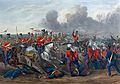 Image 31The charge of the British 16th Lancers at Aliwal on 28 January 1846, during the First Anglo-Sikh War (from Sikh Empire)