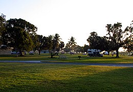 The campground at Flamingo