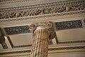 Detail of column capital and entablature, Marble Hall