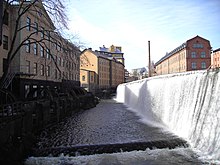 Former Industrial landscape in Norrköping