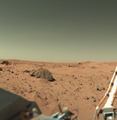 Big Joe rock on Mars – viewed by the Viking 1 Lander (February 11, 1978).