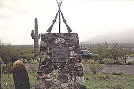 Battle of Picacho Monument.