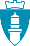 Coat of arms of Lindesnes Municipality (1986-2019)