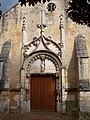 Portal of Sainte-Geneviève-et-Saint-Pierre church in Sementron