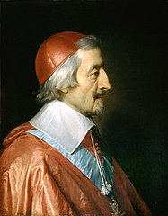 The incomplete original version: Portrait of Cardinal Richelieu, Musée des Beaux-Arts de Strasbourg