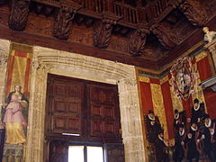 Sala Nova hall (made in the 16th century) inside the Palau de la Generalitat Valenciana