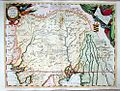 Map of the Mughal Empire by Vincenzo Coronelli (1650–1718) of Venice, who served as Royal Geographer to Louis XIV of France.