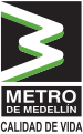 Logo of Medellín Metro