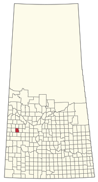 Location of the RM of Mariposa No. 350 in Saskatchewan