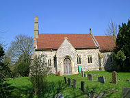 All Saints Church from the south