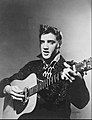 Image 25Elvis Presley in 1956, a leading figure of rock and roll and rockabilly. (from 20th century)