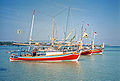Image 75Fishing boats in the main harbour Karimunjawa (from Tourism in Indonesia)