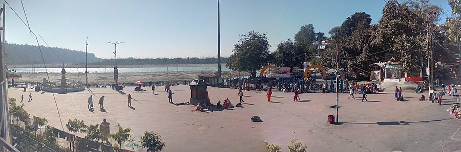 Panaroma View of Triveni Ghat