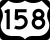 U.S. Highway 158 Business marker