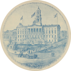 1895 engraving of then-Brooklyn City Hall